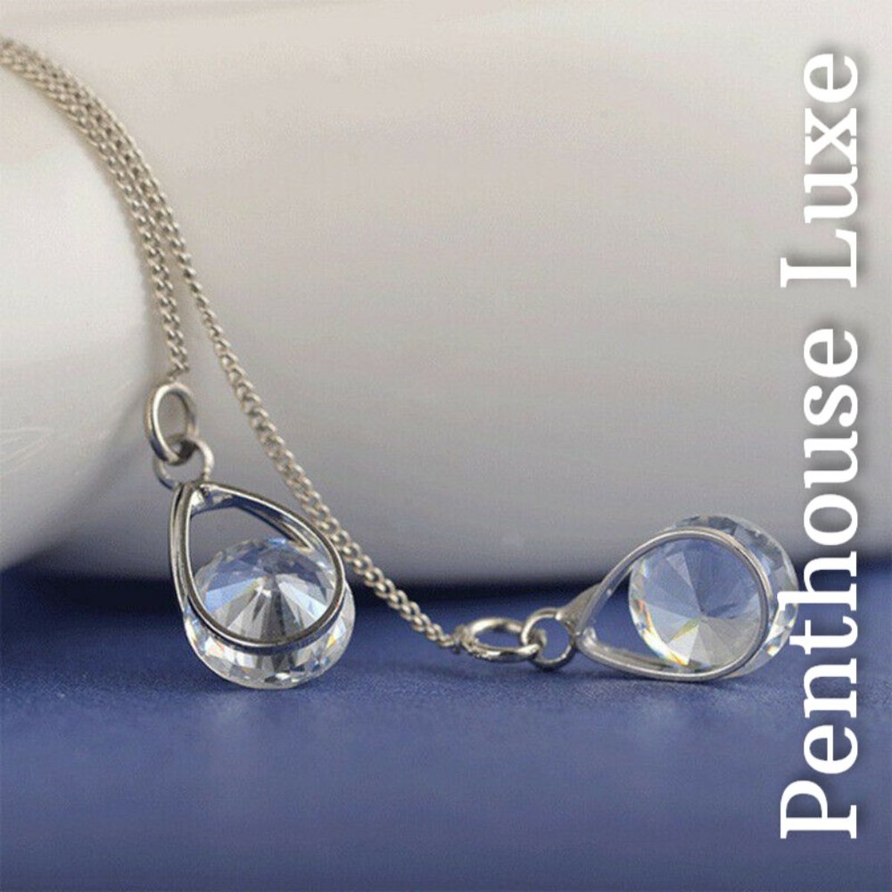 Long Drop Chain Threader Earrings - Picture 3 of 6